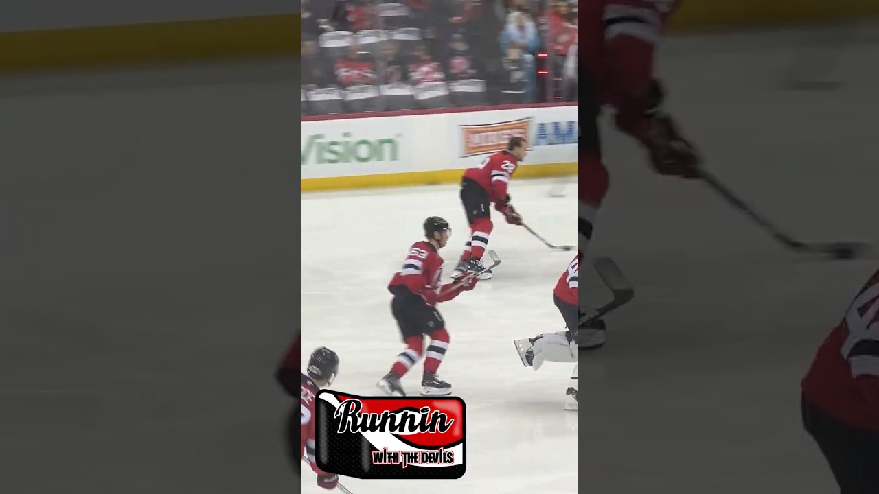 Jesper Bratt NJ Devils Warmups Game 4 Playoffs #njdevils #short #shorts #shortvideo #shortsvideo