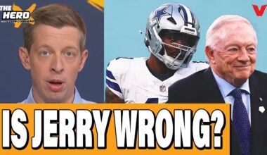 Why Micah Parsons is UNHAPPY w/ Jerry Jones & Dallas Cowboys | THE HERD NFL