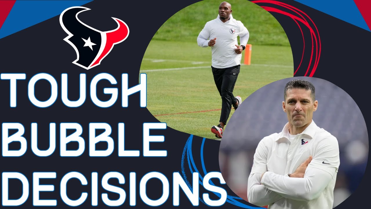 The Houston Texans Have TOUGH Decisions to Make Soon