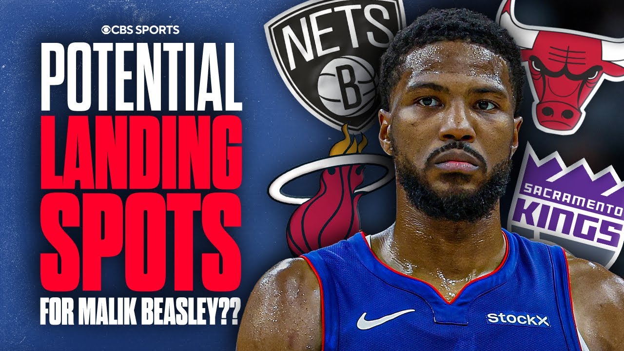 Top 5 Most Realistic Landing Spots For Pistons' Malik Beasley 🤔