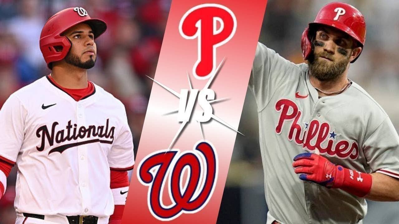 Philadelphia Phillies VS. Washington Nationals LIVE Reactions | Play-By-Play | Watch Party