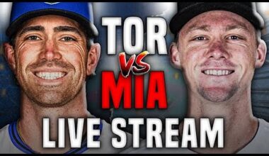TORONTO BLUE JAYS vs MIAMI MARLINS - Shane Bieber's DEBUT - LIVE Stream (August 22 2025)