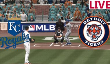 🔴LIVE 🔴Kansas City Royals VS Detroit Tigers/ August 22/ Baseball Envivo/  Mlb the show 25