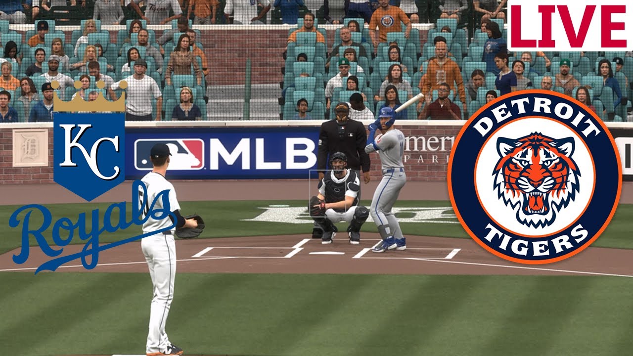 🔴LIVE 🔴Kansas City Royals VS Detroit Tigers/ August 22/ Baseball Envivo/  Mlb the show 25