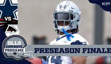 Atlanta Falcons at Dallas Cowboys | DLLS COWBOYS PREGAME