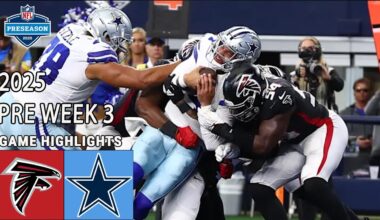Atlanta Falcons Vs Dallas Cowboys FULL GAME HIGHLIGHTS WEEK 3 Aug 21,2025 Preseason | NFL Today