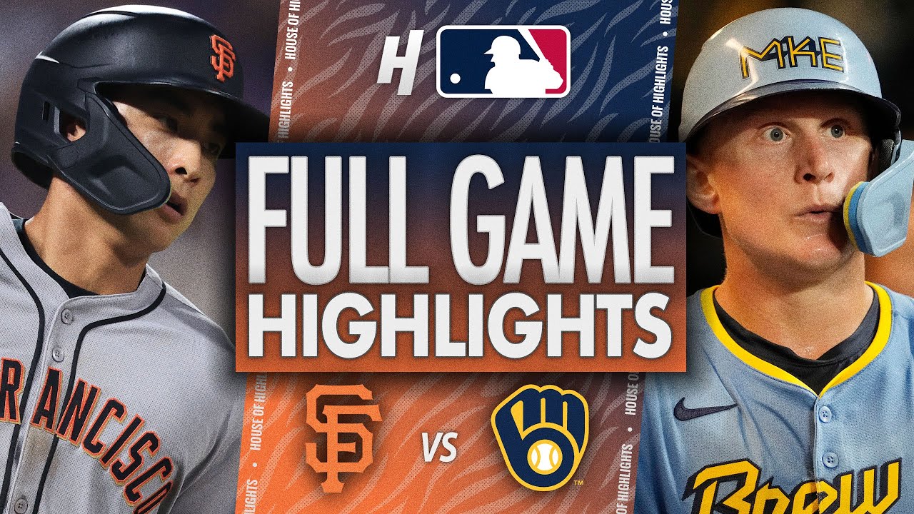 San Francisco Giants vs Milwaukee Brewers - FULL GAME HIGHLIGHTS | August 22, 2025 MLB Season