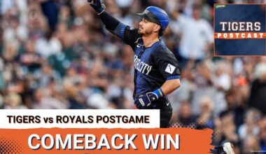 TIGERS POSTCAST: COMEBACK WIN! Detroit Tigers BEAT Kansas City Royals, Zach McKinstry Has Big Night