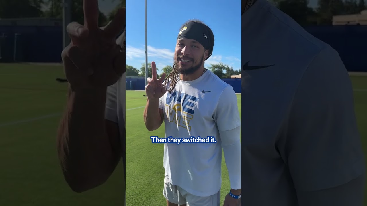 Hit 'em with the government names 🤣 #nfl #rams #shorts