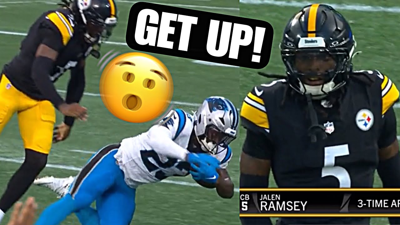 Jalen Ramsey made his Pittsburgh Steelers DEBUT & DID THIS 💀 ..