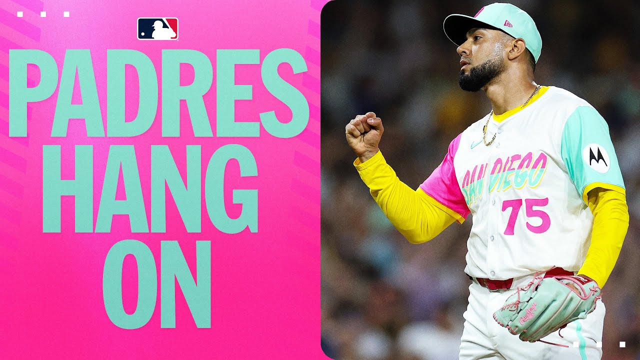 FULL 9th INNING: The Padres hold on to take the opener from the Dodgers! 😳