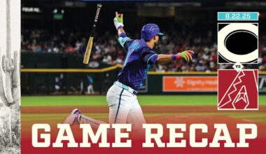 Reds vs. D-backs Game Highlights (8/22/25) | MLB Highlights | Arizona Diamondbacks