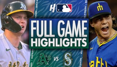 Oakland Athletics vs Seattle Mariners - FULL GAME HIGHLIGHTS | August 22, 2025 MLB Season