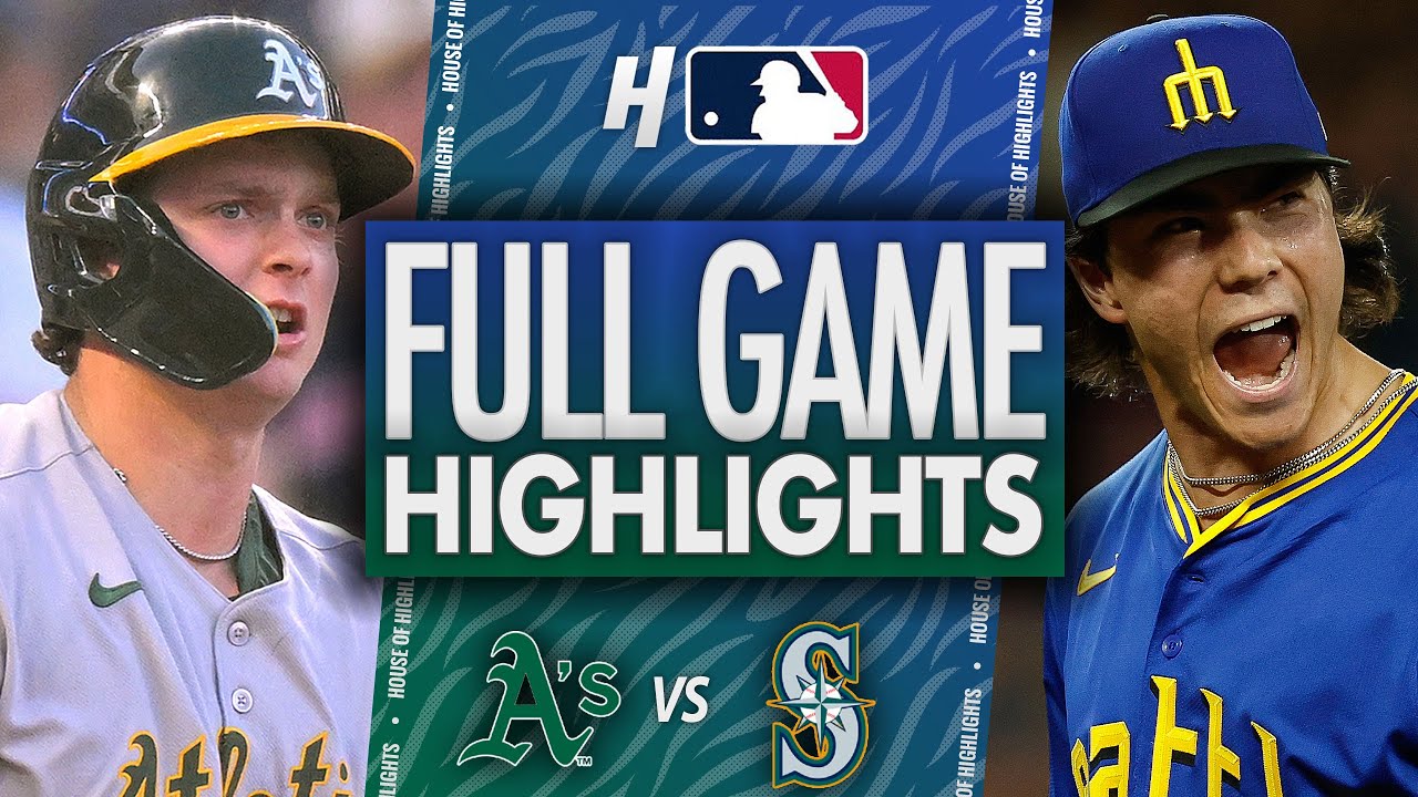Oakland Athletics vs Seattle Mariners - FULL GAME HIGHLIGHTS | August 22, 2025 MLB Season