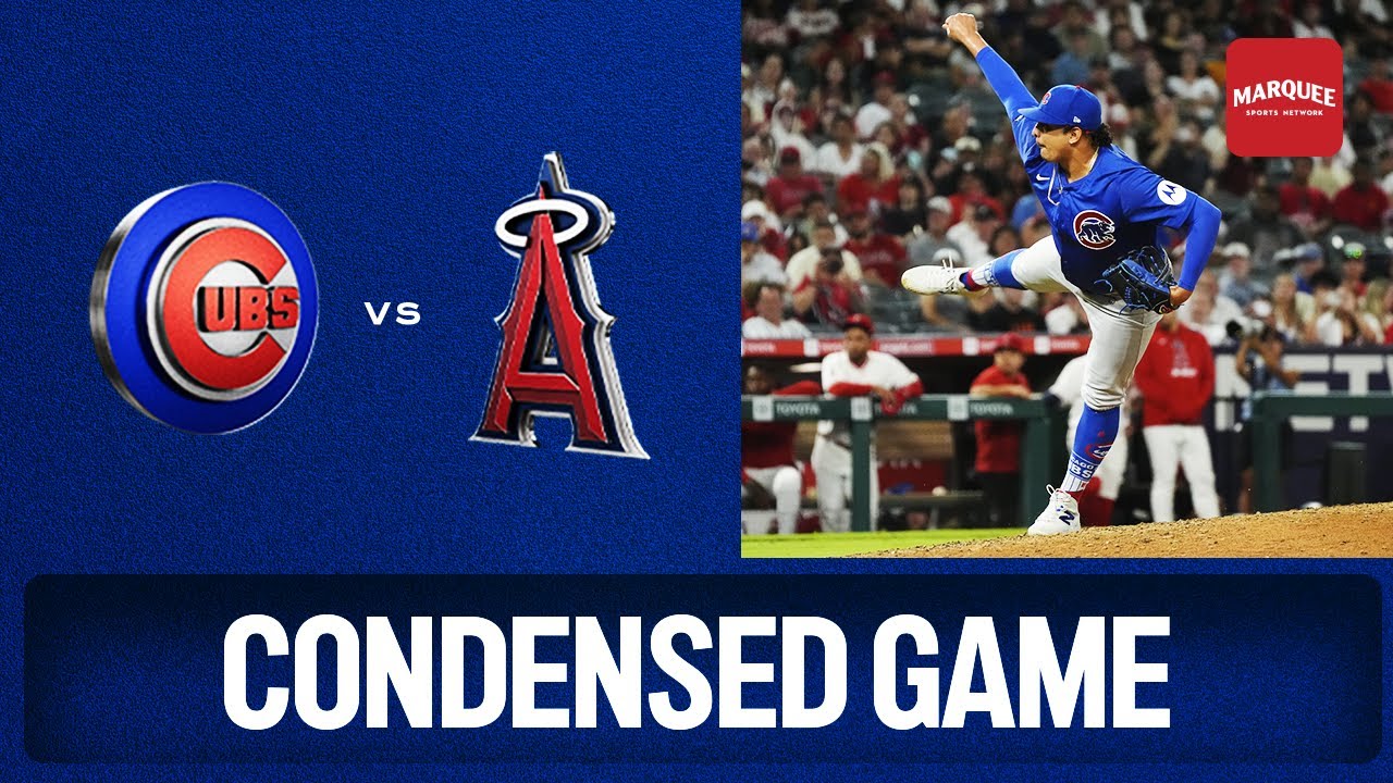 Chicago Cubs vs. Los Angeles Angels MLB game highlights (August 22, 2025) | Marquee Sports Network