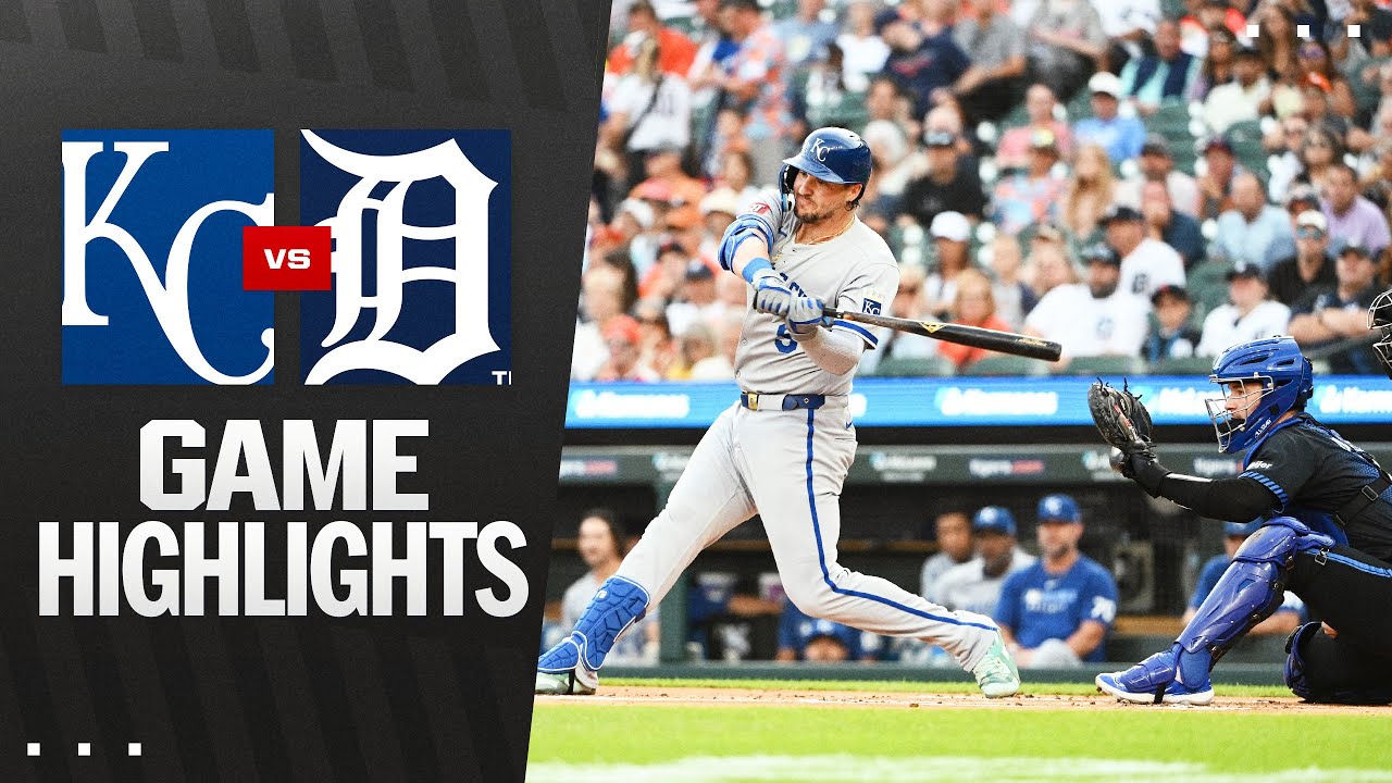 Royals vs. Tigers Game Highlights (8/22/25) | MLB Highlights