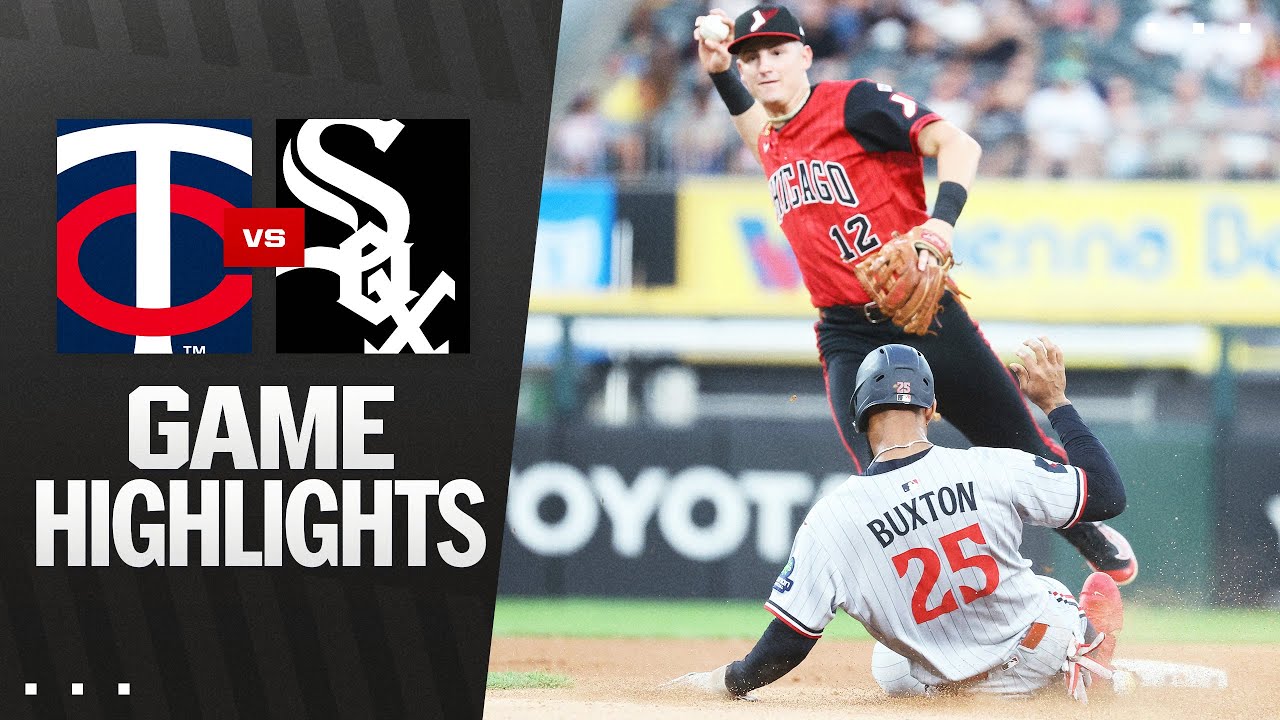 Twins vs. White Sox Game Highlights (8/22/25) | MLB Highlights