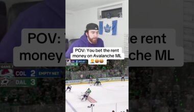 Unbelievable. #nhl#stars#avalanche#dallasstars#coloradoavalanche#sportsbetting#nhlplayoffs#reaction