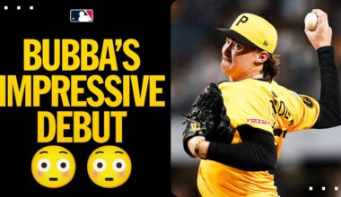 Bubba Chandler earns a 4-INNING SAVE in his MLB debut (3 strikeouts 🔥)