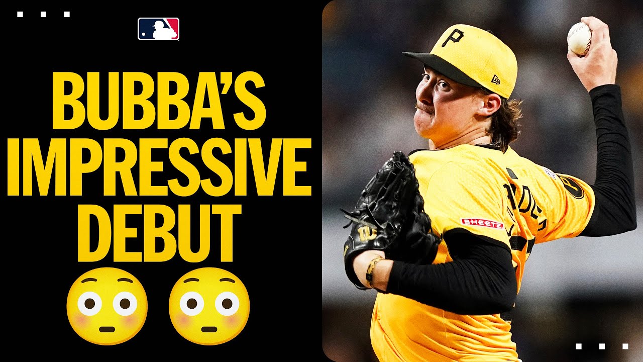 Bubba Chandler earns a 4-INNING SAVE in his MLB debut (3 strikeouts 🔥)