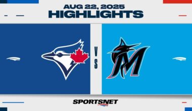 MLB Highlights | Blue Jays vs. Marlins - August 22, 2025