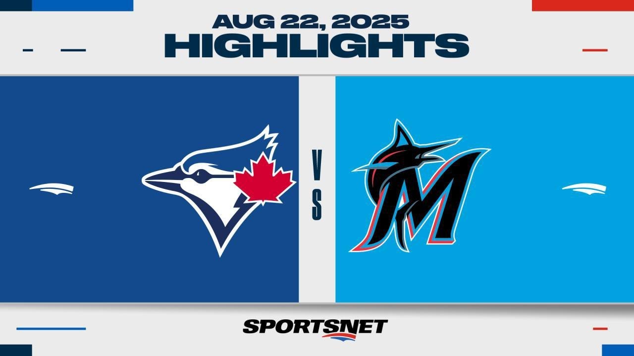 MLB Highlights | Blue Jays vs. Marlins - August 22, 2025