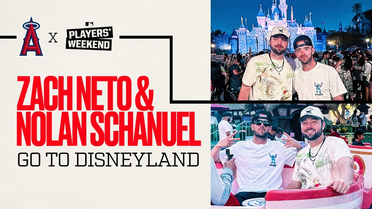 Zach Neto & Nolan Schanuel Go To Disneyland