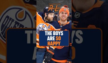 McDavid and Draisaitl look so happy in the pictures from Leon's wedding. The boys are thriving 🥲