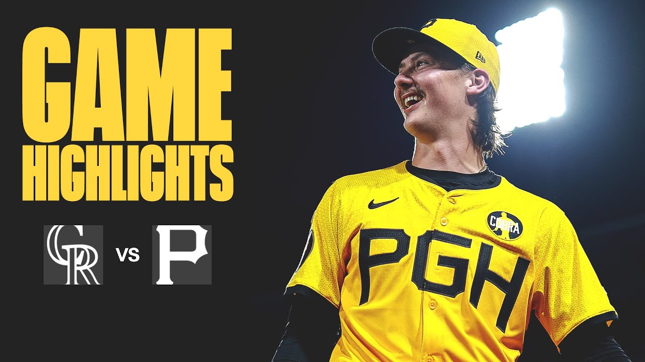 Bubba Chandler Shines in his MLB Debut in Win | Rockies vs. Pirates Game Highlights (8/22/25)