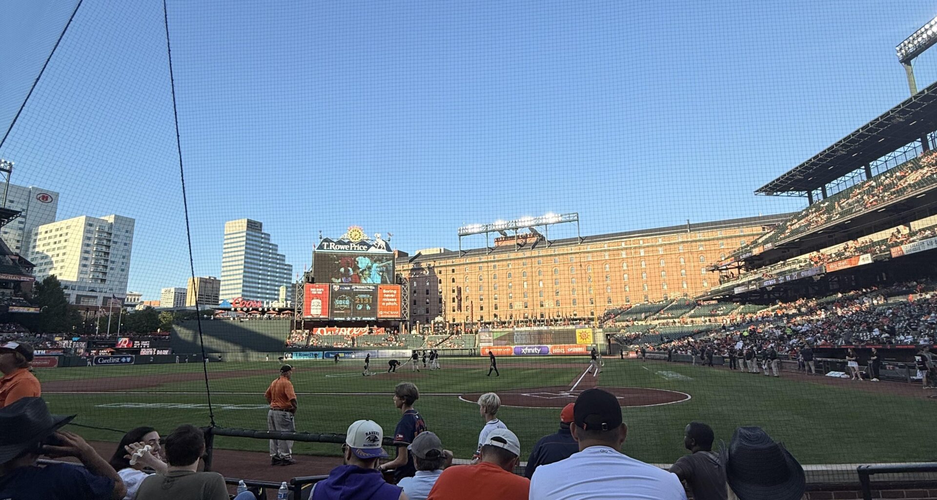 Yesterdays view in Baltimore