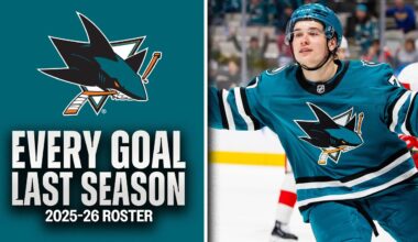 EVERY GOAL last season from the 2025-26 SAN JOSE SHARKS 🦈 #32in32