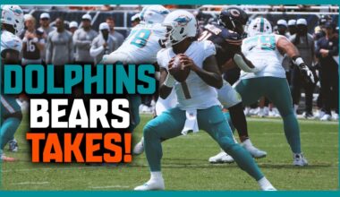 Biggest Take Aways From Miami Dolphins Vs Chicago Bears!
