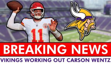 🚨Carson Wentz Working Out With Minnesota Vikings