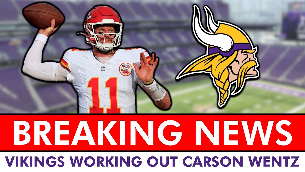 🚨Carson Wentz Working Out With Minnesota Vikings