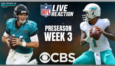 NFL LIVE STREAM | MIAMI DOLPHINS VS JACKSONVILLE JAGUARS | PLAY BY PLAY, LIVE REACTION & HIGHLIGHTS!