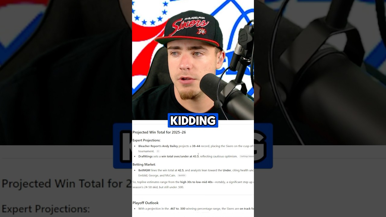 You Will NOT Believe This Prediction! #76ers #Sixers #NBA