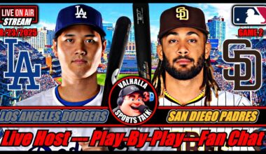 Los Angeles Dodgers vs San Diego Padres ⚾ MLB Baseball 🟢 LIVE STREAM MLB in 3D.