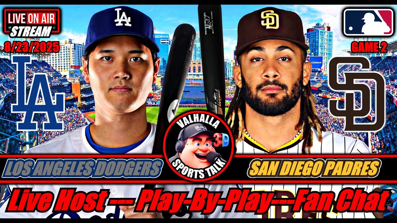 Los Angeles Dodgers vs San Diego Padres ⚾ MLB Baseball 🟢 LIVE STREAM MLB in 3D.