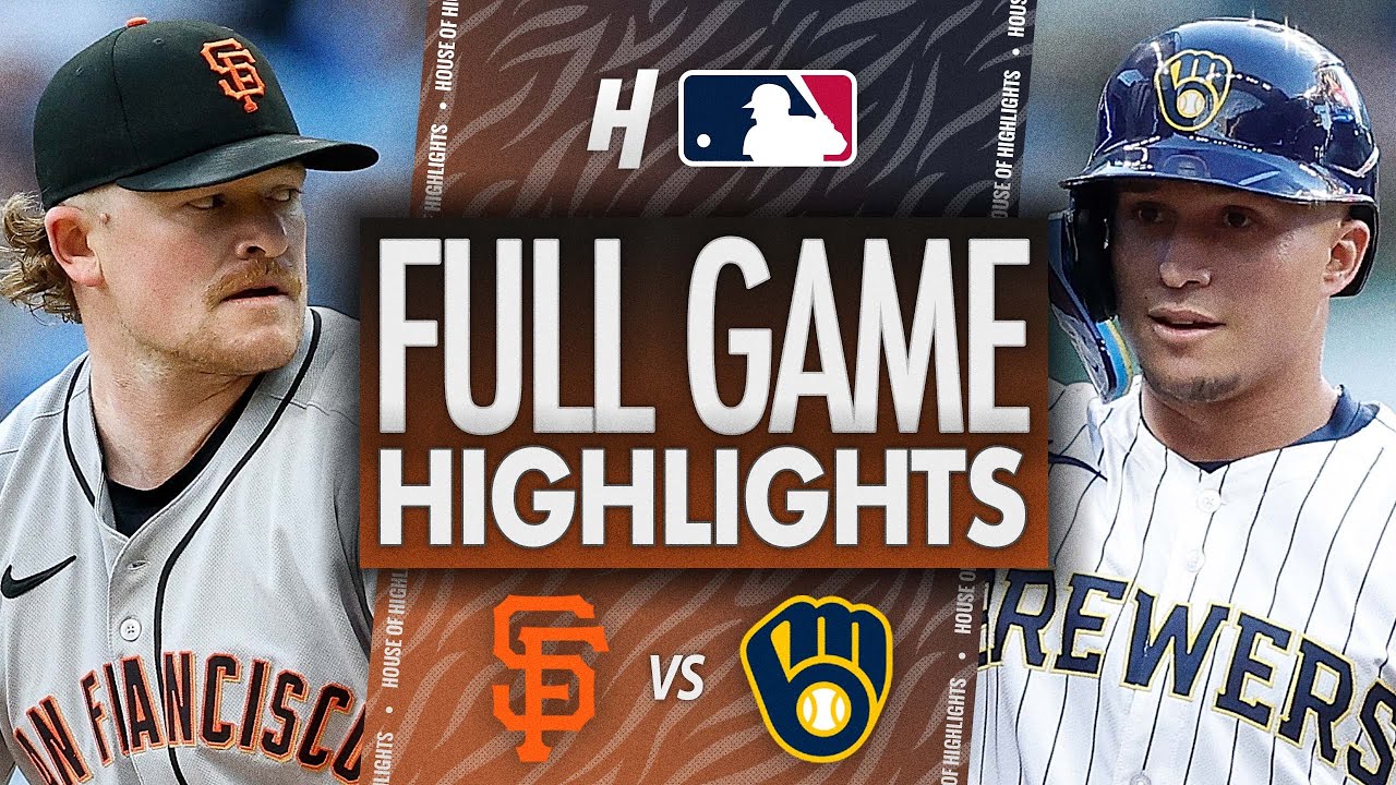 San Francisco Giants vs Milwaukee Brewers - FULL GAME HIGHLIGHTS | August 23, 2025 MLB Season