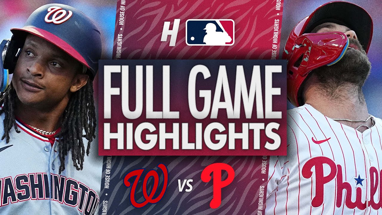 Washington Nationals vs Philadelphia Phillies - FULL GAME HIGHLIGHTS | August 23, 2025 MLB Season