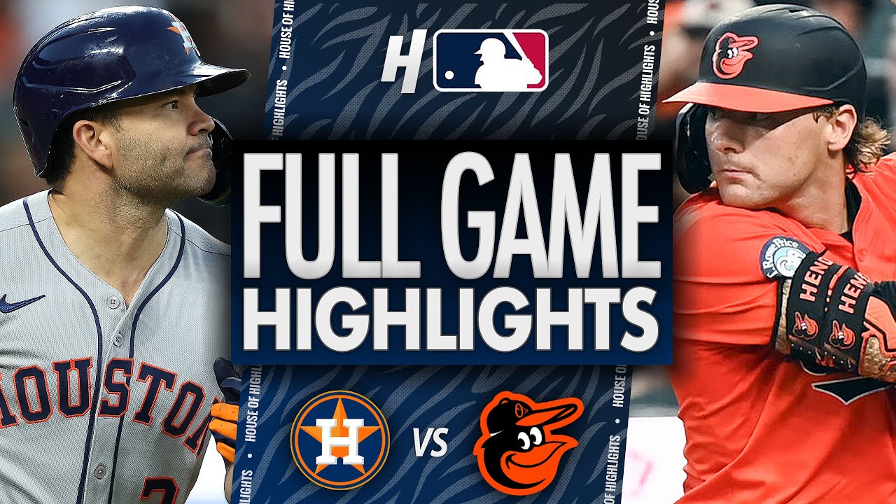 Houston Astros vs Baltimore Orioles - FULL GAME HIGHLIGHTS | August 23, 2025 MLB Season