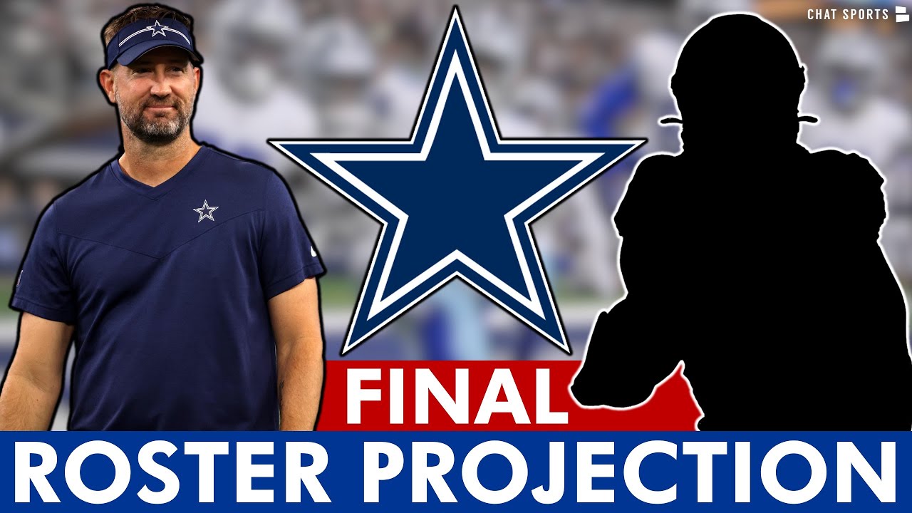 FINAL Cowboys 53-Man Roster Projection + Practice Squad Before NFL Roster Cuts Led By Trevon Diggs