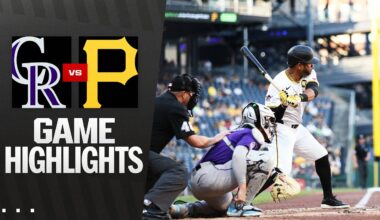 Rockies vs. Pirates Game Highlights (8/23/25) | MLB Highlights