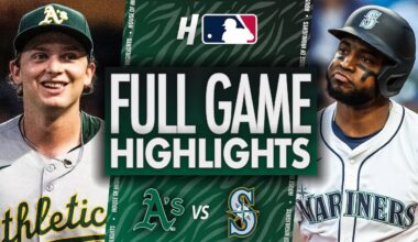 Oakland Athletics vs Seattle Mariners - FULL GAME HIGHLIGHTS | August 23, 2025 MLB Season