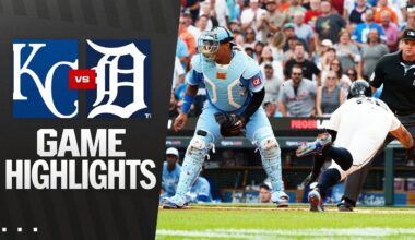 Royals vs. Tigers Game Highlights (8/23/25) | MLB Highlights