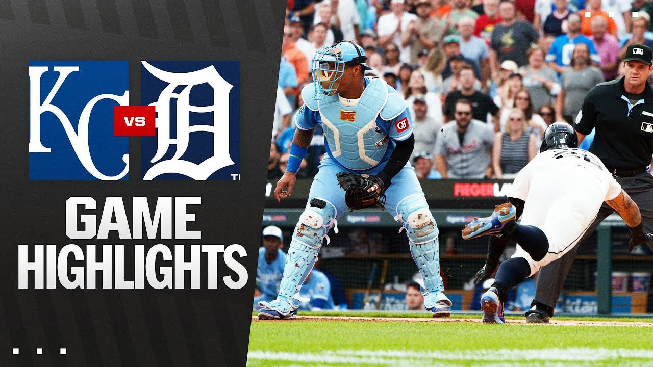 Royals vs. Tigers Game Highlights (8/23/25) | MLB Highlights