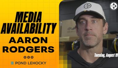 Aaron Rodgers Media Availability (Aug.  19)