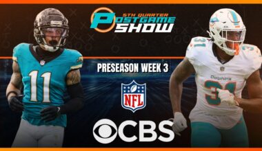 Miami Dolphins End Preseason UNDEFEATED With 14-6 Win Over Jaguars!