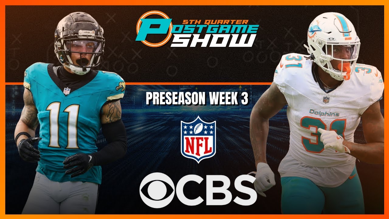 Miami Dolphins End Preseason UNDEFEATED With 14-6 Win Over Jaguars!
