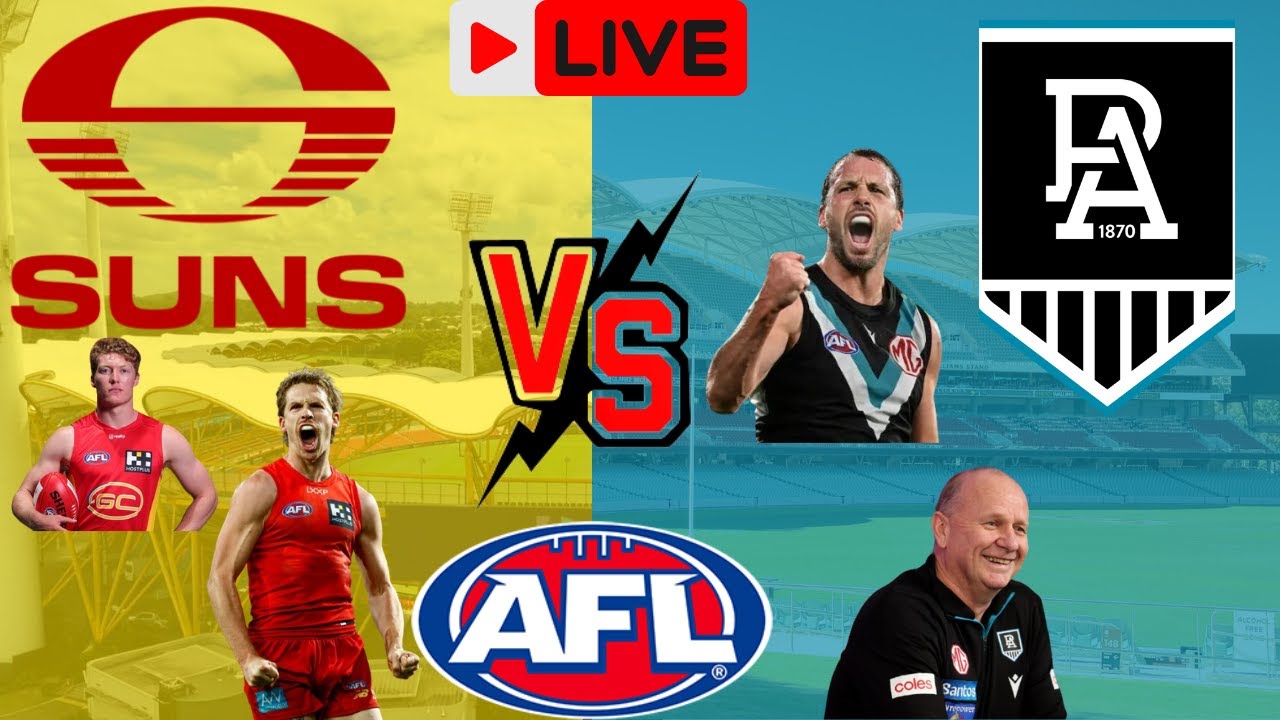 AFL LIVE STREAM | Suns vs Power | Travis Boak & Ken Hinkley Farewell | Suns’ Finals History Chance!